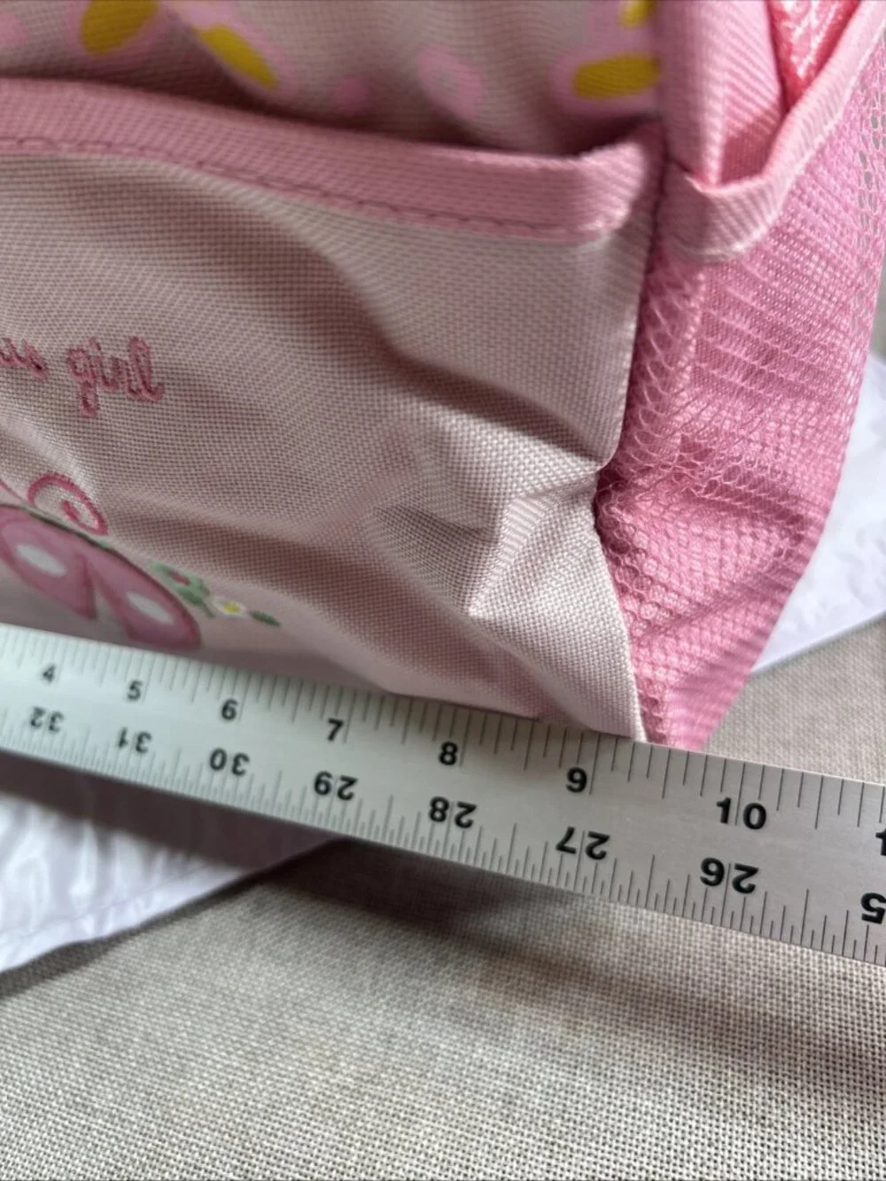 4 Pc Baby Nappy Diaper Bag Set Mother nursing lot my Precious Girl Pink Ladybug